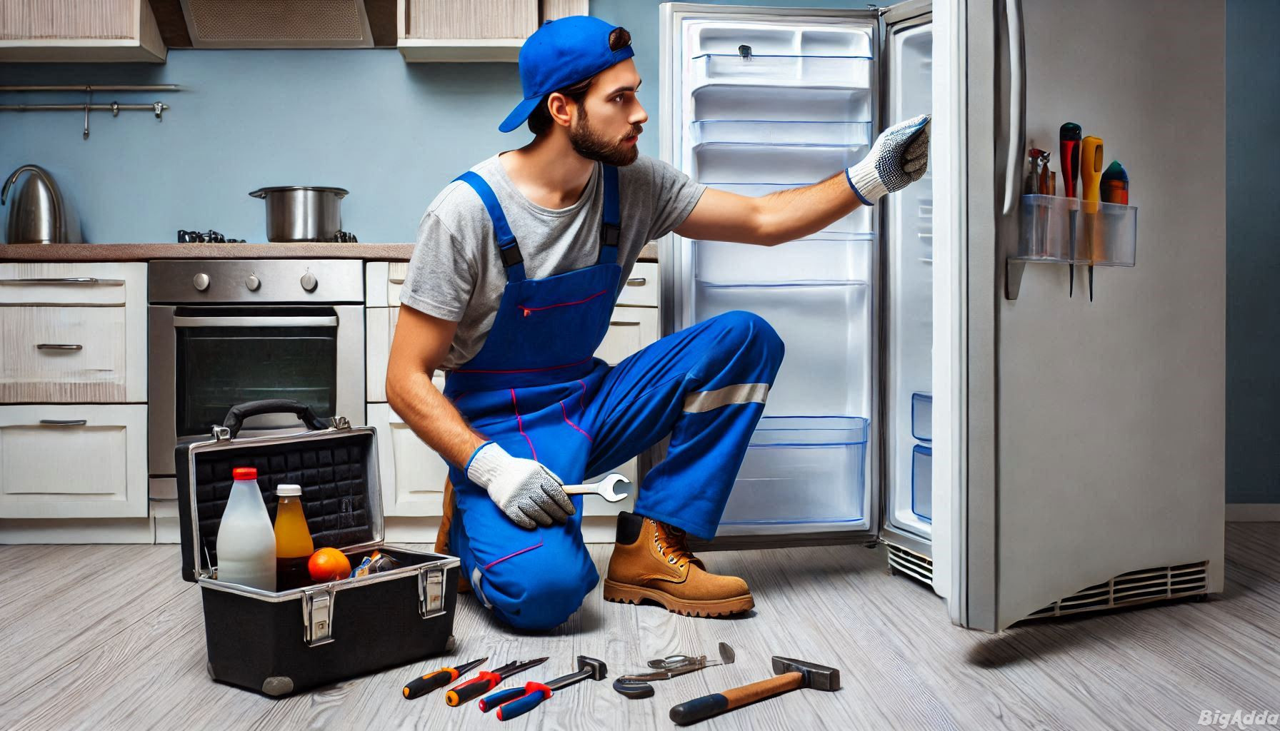 Refrigerator Gas Charging and Cooling System Repair